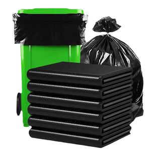 大垃圾袋加厚大号商用物业酒店环卫厨房大桶平口塑料手提袋超大型