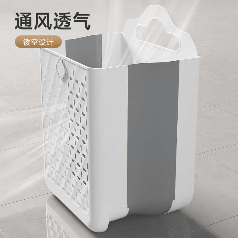 脏衣篓可折叠家用大容量壁挂式洗衣篮子卫生间浴室放脏衣服收纳筐