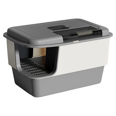 乖主人走廊式猫砂盆全封闭防外溅