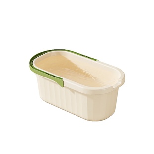 洗拖把桶长方形家用平板海绵拖把单桶墩布桶拖布桶加厚耐用拖地桶