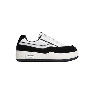 【成毅同款】ARTICLE NO.黑拼白汉堡鞋增高小白鞋厚底休闲面包鞋