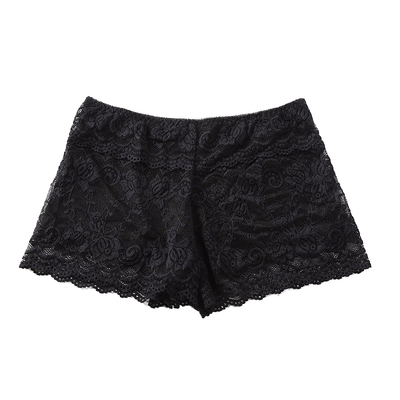 【蕾丝双层打底裤】防走光安全裤