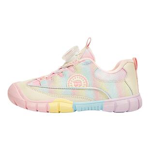 泰兰尼斯冬季新款平衡车鞋女童加绒保暖休闲鞋轻便软底旋转运动鞋