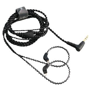 CVJ挂耳式耳机音频线四股无氧铜带麦线控0.750.78mm2pin3.5mm插头