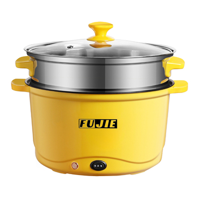 电煮锅宿舍家用蒸煮煎炒一体式