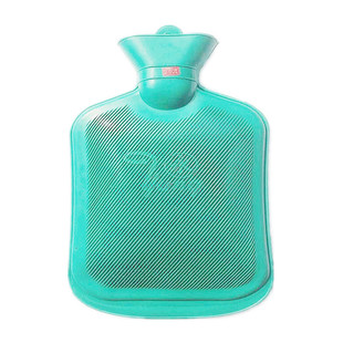 包邮正品上海永字牌热水袋 橡胶热水袋特大中小号加厚平斜纹送套