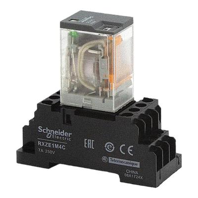 施耐德4lb2p7小型中间继电器