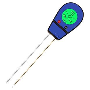 土壤PH值酸碱度检测仪器养花泥土养水分湿度测试仪园艺种植测温计