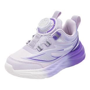 巴布豆童鞋女童跑步鞋2025新款秋季小女孩女宝鞋子女款儿童运动鞋