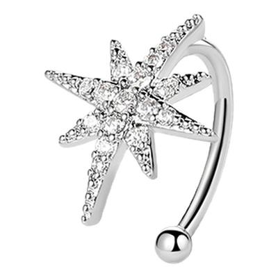 dodogogo迷你芒星耳骨夹