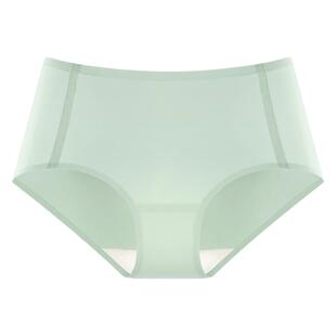 好波冰丝凉感透气内裤新品三角裤桑蚕丝裆里性感女裤衩HD2511
