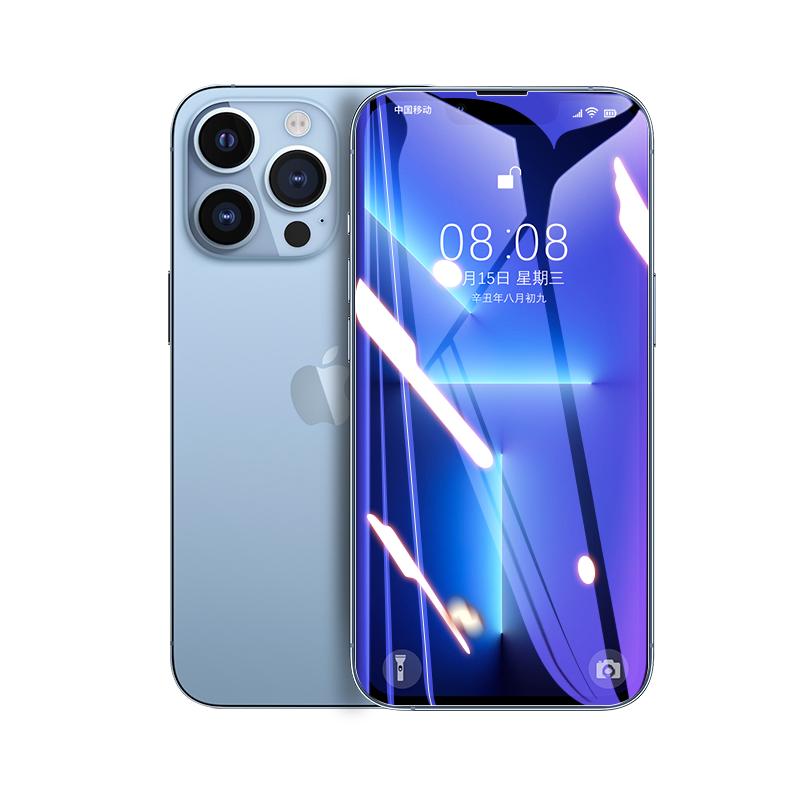 苹果14钢化膜iphone13pro防窥12promax全屏11plus手机X贴膜Xr防窥膜Xs磨砂Max覆盖mini防