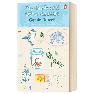 My Family and Other Animals 英文原版书 希腊三部曲1 追逐阳光之岛 我的家人和其他动物 传记文学 英文版原版英语书籍