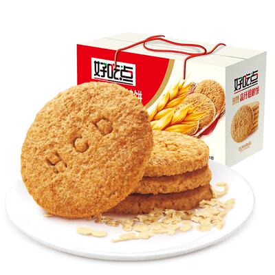 好吃点高纤粗粮饼干整箱早餐零食