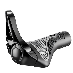 自行车手把套通用橡硅胶山地车副把手套牛羊角单车手柄握把套配件