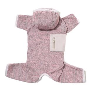 Sniff宠物狗狗猫咪秋冬装高弹连帽防尘服泰迪比熊大中小型犬衣服