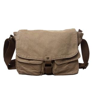 帆布包男包单肩斜挎包男士休闲包邮差包背包书包平板斜跨包袋潮流