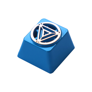 键石漫威电影视周边钢铁侠反应堆机械键盘锌铝合金属透光键帽按键