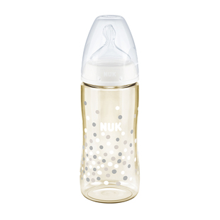 NUK感温宽口径PPSU奶瓶新生婴幼儿专用0到6月以上宝宝喝奶防胀气