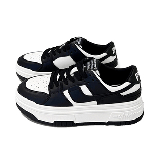 KBNB【店长推荐】2024春秋真皮小白鞋百搭增高软底板鞋女潮