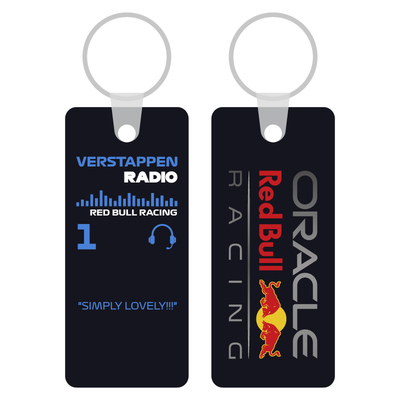 [F1]维斯塔潘车队语音铝片钥匙扣