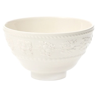 WEDGWOOD威基伍德欢愉假日11cm米饭碗高足餐碗家用陶瓷碗树莓进口