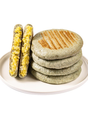 人间喜物纯素食紫米高粱饼