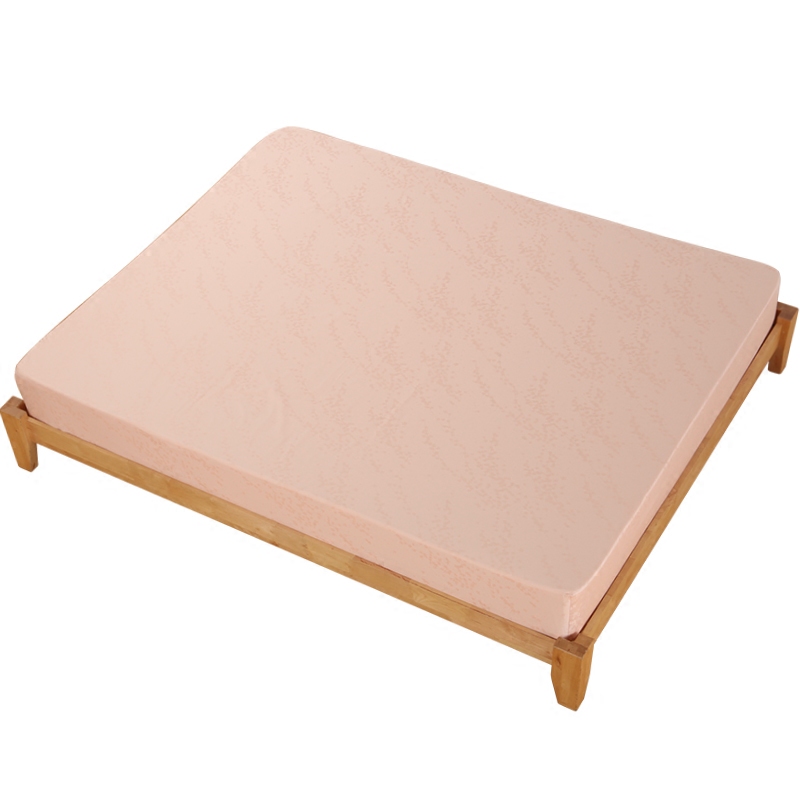 贡缎提花纯棉床笠定制全棉床单单件1.5m1.8米a类婴儿童床垫保护罩