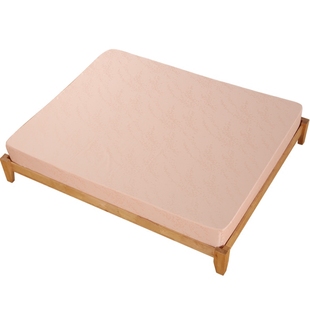 贡缎提花纯棉床笠定制全棉床单单件1.5m1.8米a类婴儿童床垫保护罩