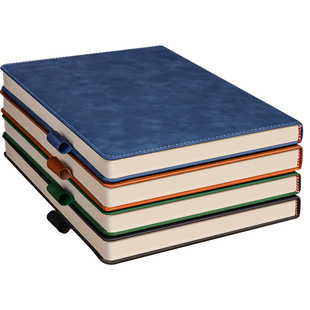 笔记本本子加厚超厚大号a4皮面商务办公用2026年新款高颜值b5日记本成人记事本工作会议记录记账本生意日程本