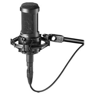 铁三角AT2035 入门级专业电容麦 低噪声拾音 播客配音乐器录制