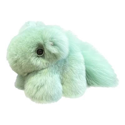 可爱獭兔毛小马毛绒公仔车钥匙扣