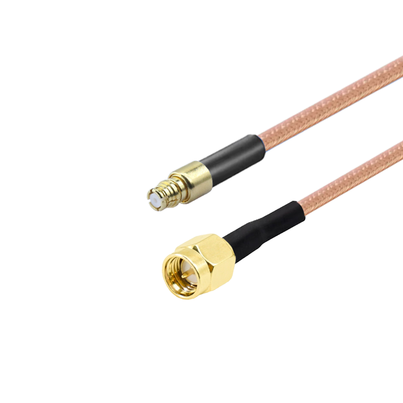 新凿 RG316柔性射频同轴电缆组件SMA/SMP-JK公母接头GPO延长线 6G