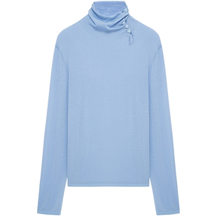 MESUX米岫25冬治愈衫系列cleanfit高领百搭打底羊毛衫MNWUE434