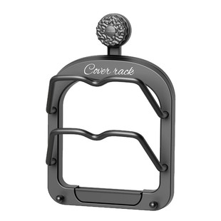 吸盘多层锅盖架厨房壁挂式砧板架带挂钩多功能沥水案板收纳置物架