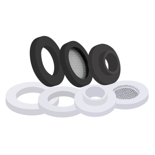 硅胶橡胶密封垫片4分6分1寸热水器进水管垫圈波纹管花洒软管胶垫