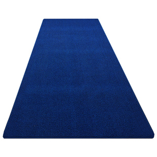 飘窗垫2025新款蓝色剑麻中古窗台垫子卧室阳台坐垫茶桌地垫可裁剪