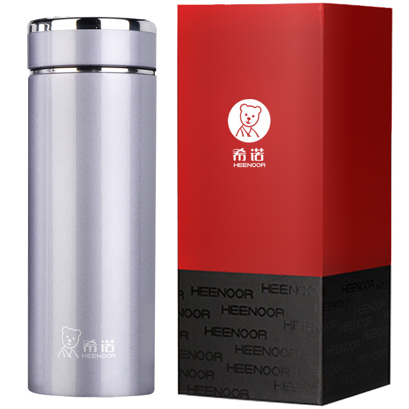 希诺保温杯男女士高档商务茶杯