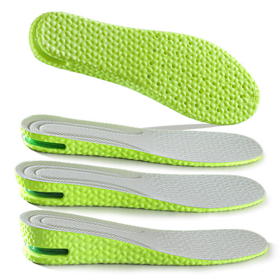 高弹舒适隐形内增高鞋垫透气减震