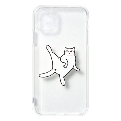 恶搞小猫适用苹果安卓TPU软壳