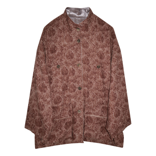 两面穿~复古显瘦工装外套女 游牧宽松棉麻外套 InchLim小众设计