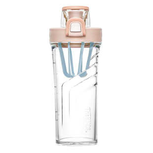 膳魔师摇摇杯健身运动水杯塑料随手杯蛋白粉奶昔搅拌杯子 TP4086