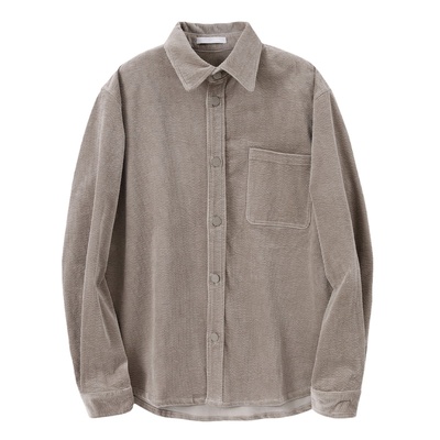 JSSDHOMME长绒棉衬衫款夹克外套