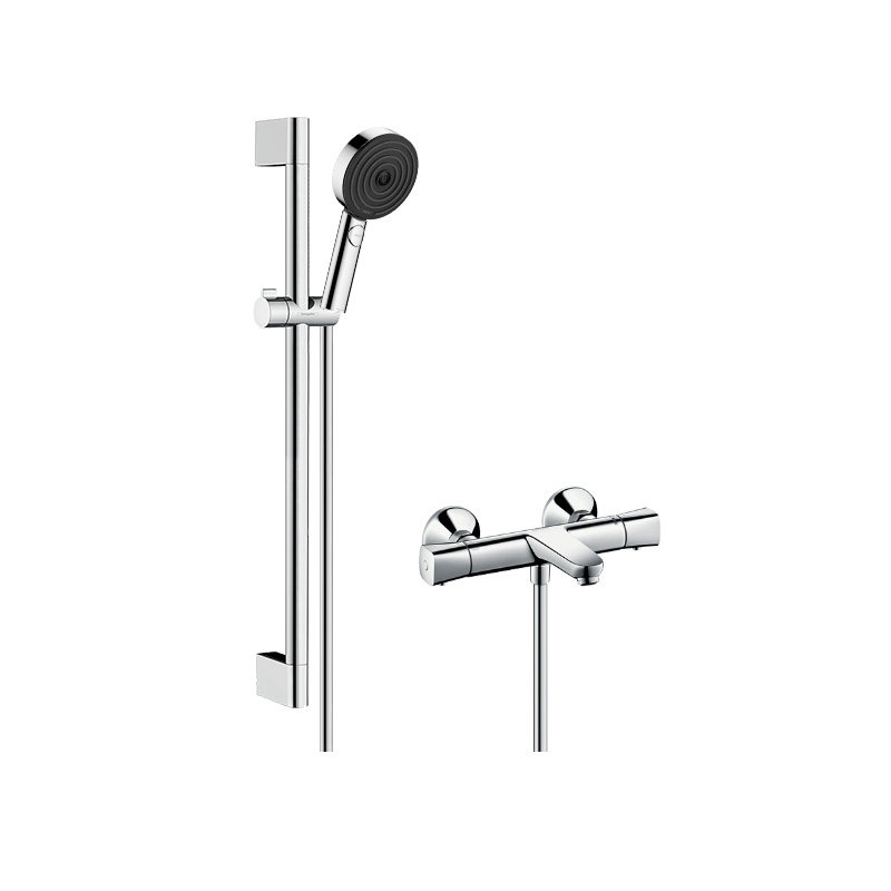 汉斯格雅官方旗舰店Hansgrohe沛适飞淋浴组合花洒恒温浴缸无顶喷