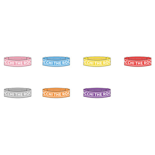 【现货 ANIPLEX】孤独摇滚!夏日音乐节系列 Q版硅胶手环 周边