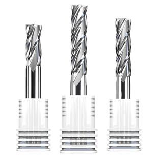 沪豪4刃直柄白钢铣刀高速钢不锈钢专用四刃立洗刀大全CNC数控车床