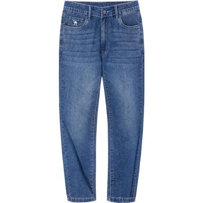 骆驼男装春季男款牛仔长裤