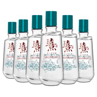 小角楼 熹酒100ml*6瓶装浓香型白酒整箱高度固态纯粮自饮聚会小酒