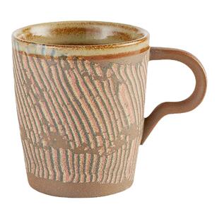 陶作坊Aurli老岩泥恣意杯岩矿咖啡杯水杯侘寂家用办公浓缩送礼