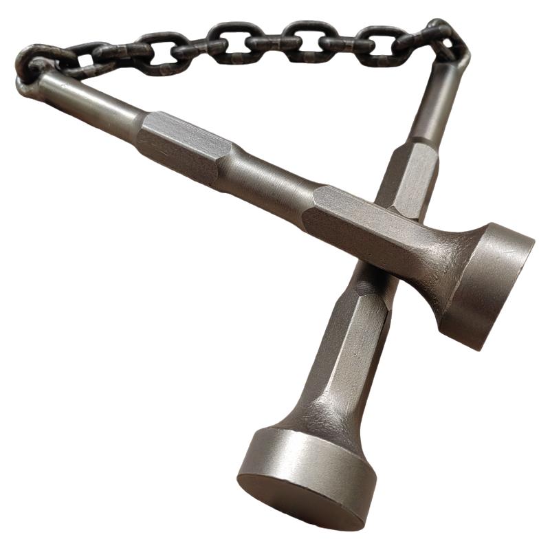 手工实战纯钢双截棍流星锤双节棍防脱手便携二节棍防身车载破窗器